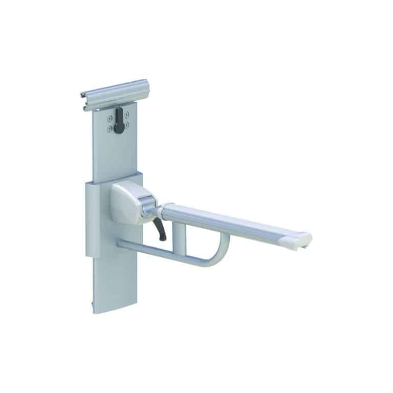 EASY SMART. LIFT-UP ARM SUPPORT FOR HORIZONTAL TRACK, HEIGHT AND SIDEWAYS ADJUSTABLE