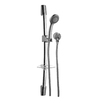hand shower on glide rail