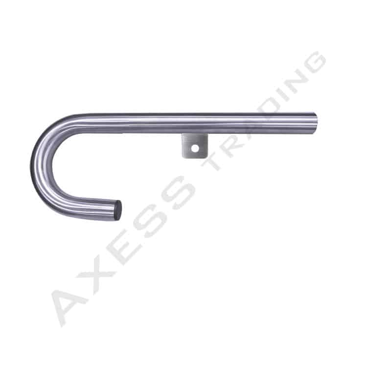 AB43T - 38mm Banister Rail Return End With Tab 1